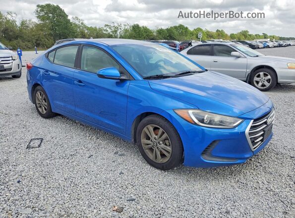5NPD84LF7JH346097 2018 HYUNDAI ELANTRA Blue 
