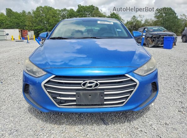 5NPD84LF7JH346097 2018 HYUNDAI ELANTRA Blue 