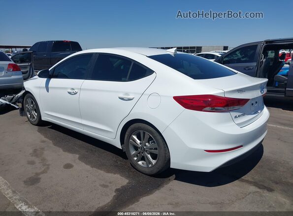 5NPD84LF7JH349114 2018 HYUNDAI ELANTRA White 