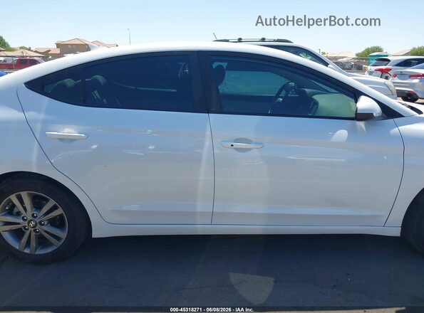 5NPD84LF7JH349114 2018 HYUNDAI ELANTRA White 