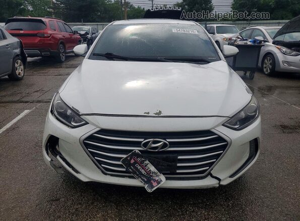 5NPD84LF7JH354104 2018 HYUNDAI ELANTRA White Vista frontal