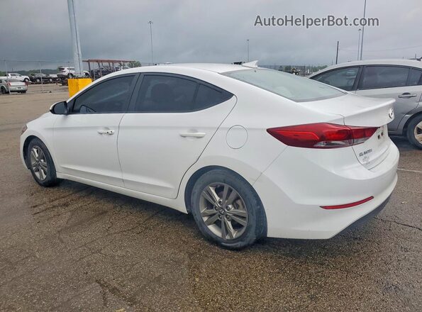 5NPD84LF7JH354104 2018 HYUNDAI ELANTRA White Trasero izquierdo