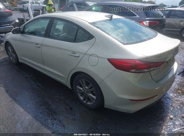 5NPD84LF7JH357343 2018 HYUNDAI ELANTRA Silver Rear left