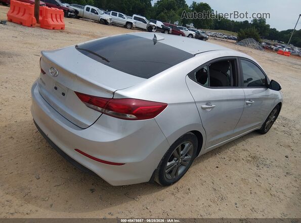 5NPD84LF7JH360906 2018 HYUNDAI ELANTRA Silver Задня права чверть