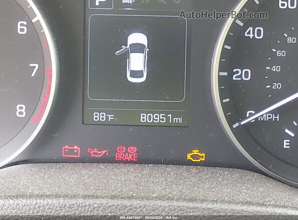 5NPD84LF7JH360906 2018 HYUNDAI ELANTRA Silver Панорамний вид салону 360°