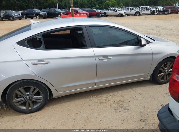 5NPD84LF7JH360906 2018 HYUNDAI ELANTRA Silver Вид щитка приладів
