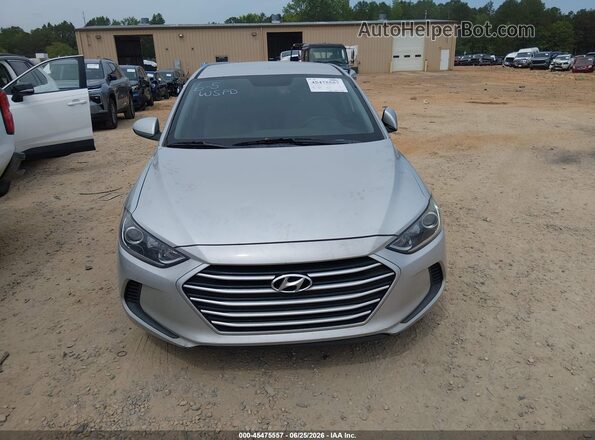 5NPD84LF7JH360906 2018 HYUNDAI ELANTRA Silver Вид панелі приладів