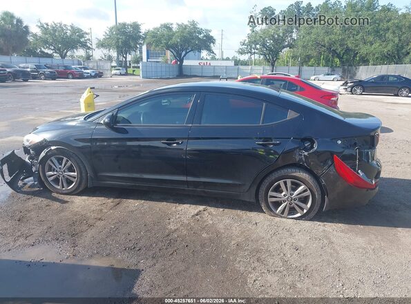 5NPD84LF7JH366270 2018 HYUNDAI ELANTRA Black Widok wnętrza 360 stopni