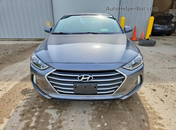 5NPD84LF7JH371159 2018 HYUNDAI ELANTRA Gray Դիմացի տեսք
