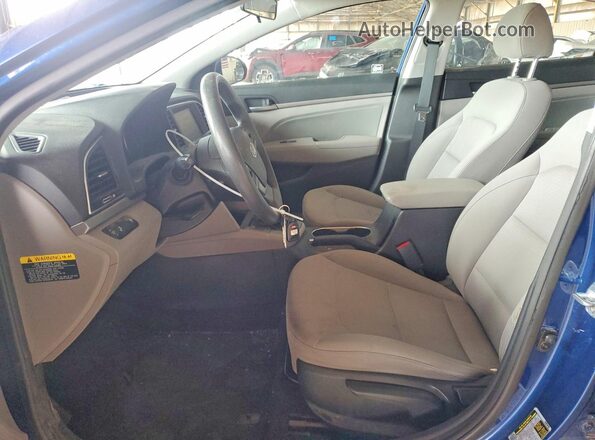 5NPD84LF7JH374529 2018 HYUNDAI ELANTRA Blue 