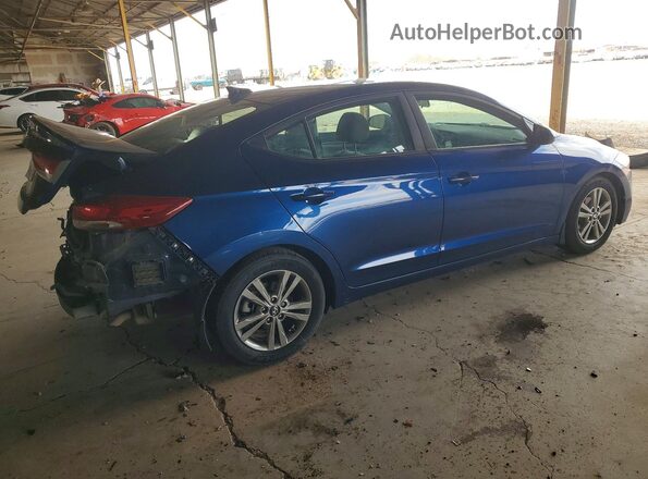 5NPD84LF7JH374529 2018 HYUNDAI ELANTRA Blue 