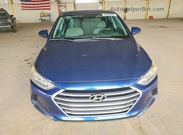 5NPD84LF7JH374529 2018 HYUNDAI ELANTRA Blue 