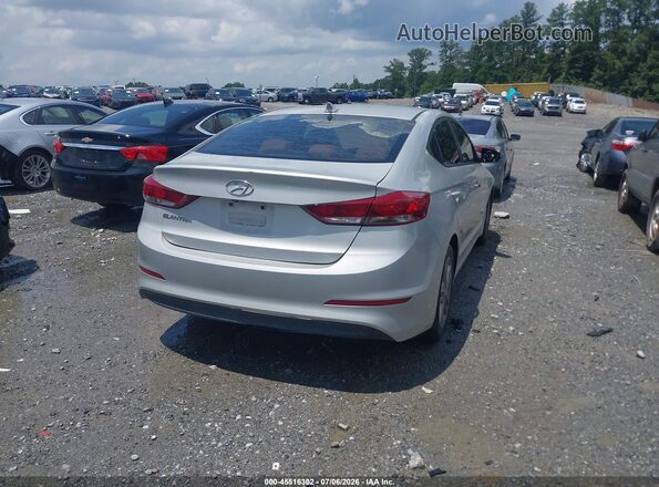 5NPD84LF7JH374966 2018 HYUNDAI ELANTRA Silver Rear right