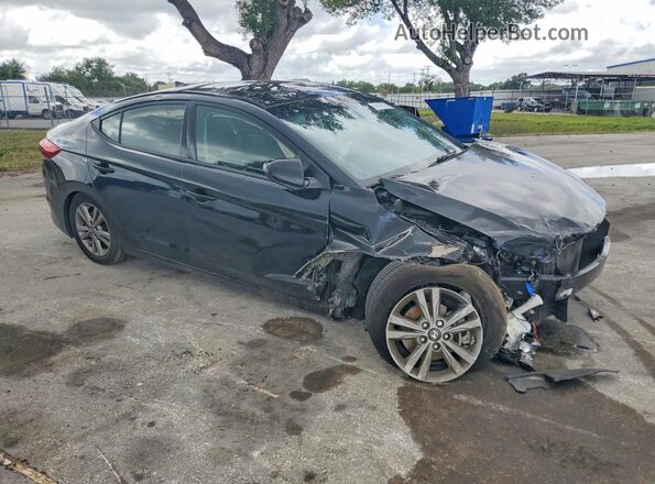 5NPD84LF7JH392402 2018 HYUNDAI ELANTRA Black 