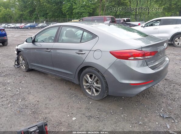 5NPD84LF7JH397468 2018 HYUNDAI ELANTRA Pewter Rear left