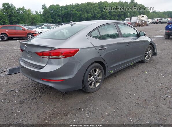 5NPD84LF7JH397468 2018 HYUNDAI ELANTRA Pewter Rear right