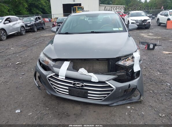 5NPD84LF7JH397468 2018 HYUNDAI ELANTRA Pewter Instrument cluster view