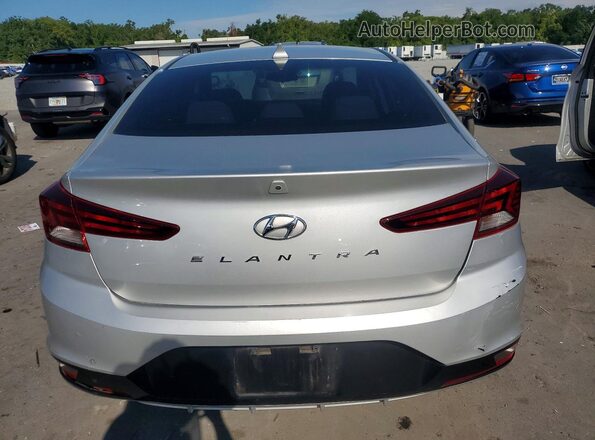 5NPD84LF7KH450462 2019 HYUNDAI ELANTRA Silver Vista trasera