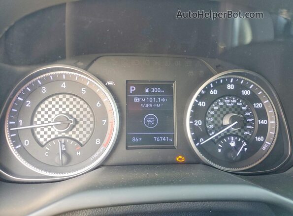 5NPD84LF7KH450462 2019 HYUNDAI ELANTRA Silver Vista del cuadro de instrumentos