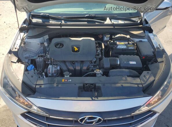 5NPD84LF7KH450462 2019 HYUNDAI ELANTRA Silver Vista interior trasera
