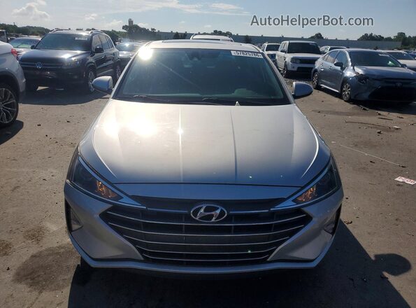 5NPD84LF7KH450462 2019 HYUNDAI ELANTRA Silver Vista frontal