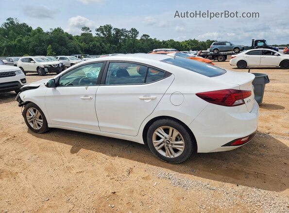 5NPD84LF7KH463647 2019 HYUNDAI ELANTRA White Հետևի ձախ