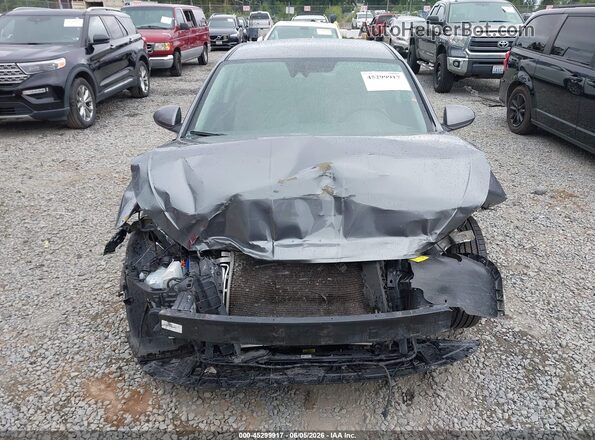 5NPD84LF7KH478231 2019 HYUNDAI ELANTRA Gray Вид задньої частини салону