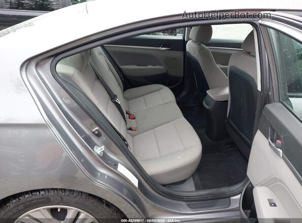 5NPD84LF7KH478231 2019 HYUNDAI ELANTRA Gray 