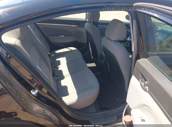 5NPD84LF7KH487897 2019 HYUNDAI ELANTRA Black VIN კოდის სტიკერის ხედი