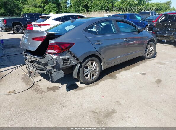 5NPD84LF7KH492467 2019 HYUNDAI ELANTRA Серый Задняя правая четверть