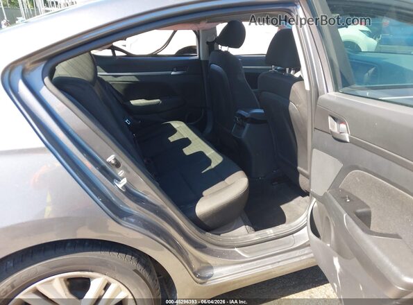 5NPD84LF7KH492467 2019 HYUNDAI ELANTRA Серый Вид наклейки с VIN-кодом