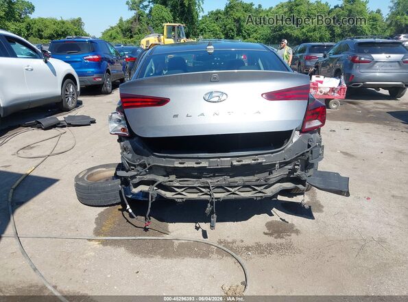 5NPD84LF7KH492467 2019 HYUNDAI ELANTRA Серый 