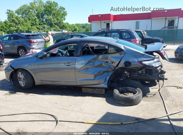 5NPD84LF7KH492467 2019 HYUNDAI ELANTRA Серый 