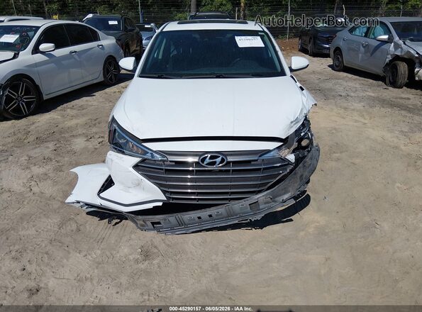 5NPD84LF7LH501024 2020 HYUNDAI ELANTRA White Widok z przodu