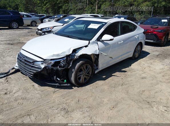 5NPD84LF7LH501024 2020 HYUNDAI ELANTRA White Przód lewy