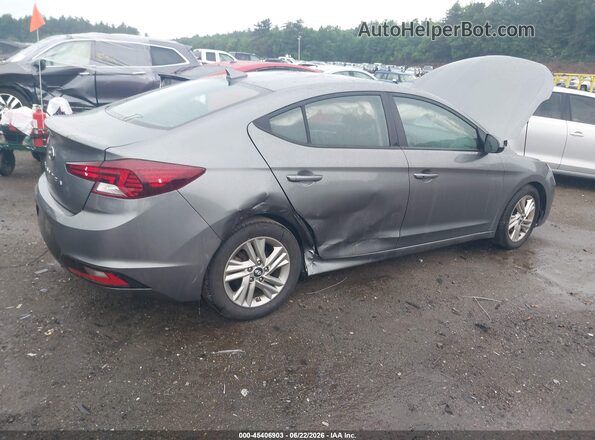 5NPD84LF7LH505784 2020 HYUNDAI ELANTRA Gray Vista frontal
