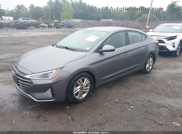 5NPD84LF7LH505784 2020 HYUNDAI ELANTRA Gray Vista tres cuartos delantera izquierda