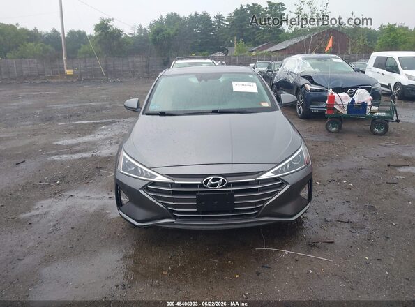 5NPD84LF7LH505784 2020 HYUNDAI ELANTRA Gray Vista del cuadro de instrumentos
