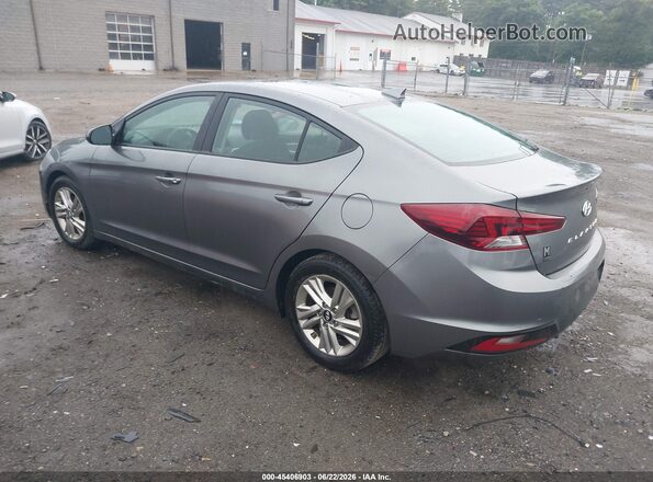5NPD84LF7LH505784 2020 HYUNDAI ELANTRA Gray Trasero izquierdo