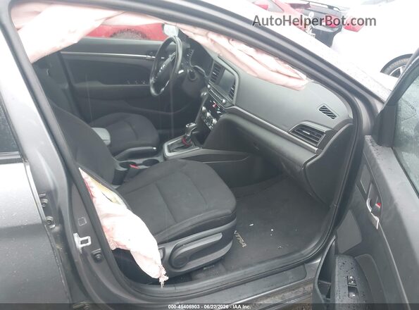 5NPD84LF7LH505784 2020 HYUNDAI ELANTRA Gray Vista interior delantera
