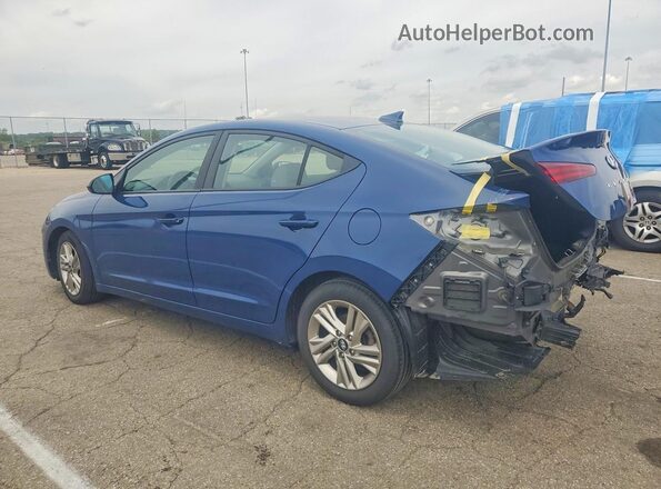 5NPD84LF7LH515134 2020 HYUNDAI ELANTRA Blue Задня ліва чверть