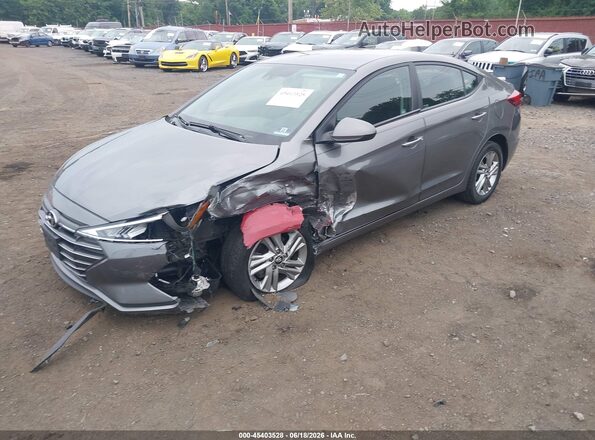 5NPD84LF7LH531012 2020 HYUNDAI ELANTRA Gray Vista frontal