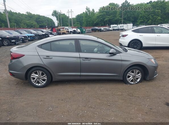 5NPD84LF7LH531012 2020 HYUNDAI ELANTRA Gray Vista interior trasera