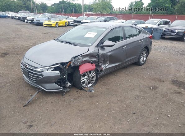 5NPD84LF7LH531012 2020 HYUNDAI ELANTRA Gray Vista tres cuartos delantera izquierda