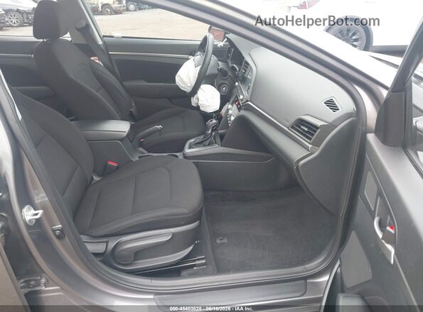 5NPD84LF7LH531012 2020 HYUNDAI ELANTRA Gray Vista interior delantera