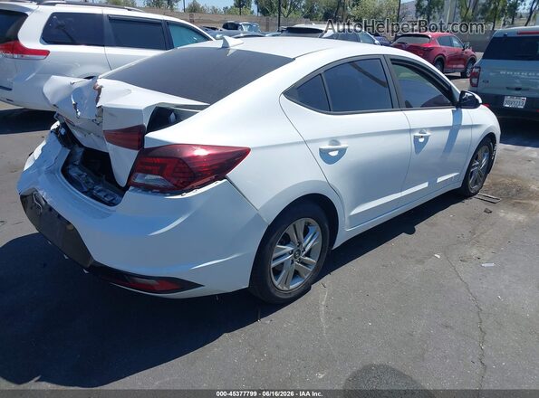 5NPD84LF7LH534668 2020 HYUNDAI ELANTRA White უკანა მარჯვენა