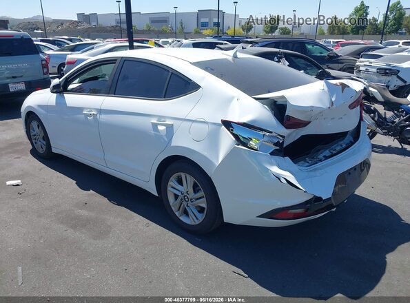 5NPD84LF7LH534668 2020 HYUNDAI ELANTRA White უკანა მარცხენა