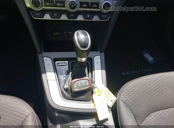 5NPD84LF7LH534668 2020 HYUNDAI ELANTRA White წინა პანელის ხედი