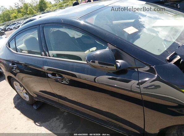 5NPD84LF7LH546089 2020 HYUNDAI ELANTRA Black Вид задньої частини салону