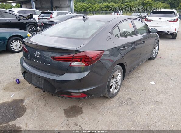 5NPD84LF7LH557593 2020 HYUNDAI ELANTRA Gray Задня права чверть